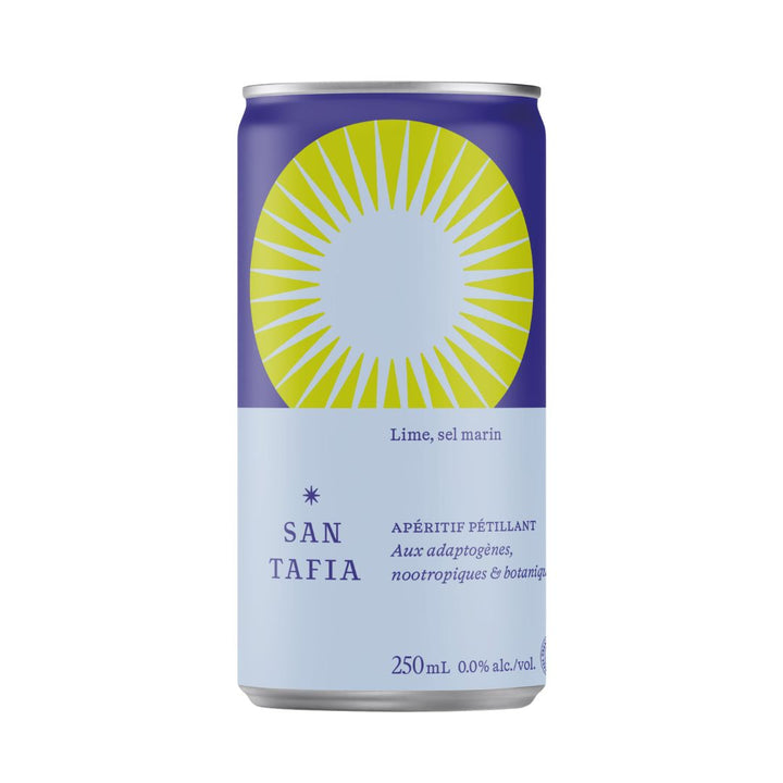 San Tafia - Lime & Sea Salt with adaptogens, nootropics and botanicals