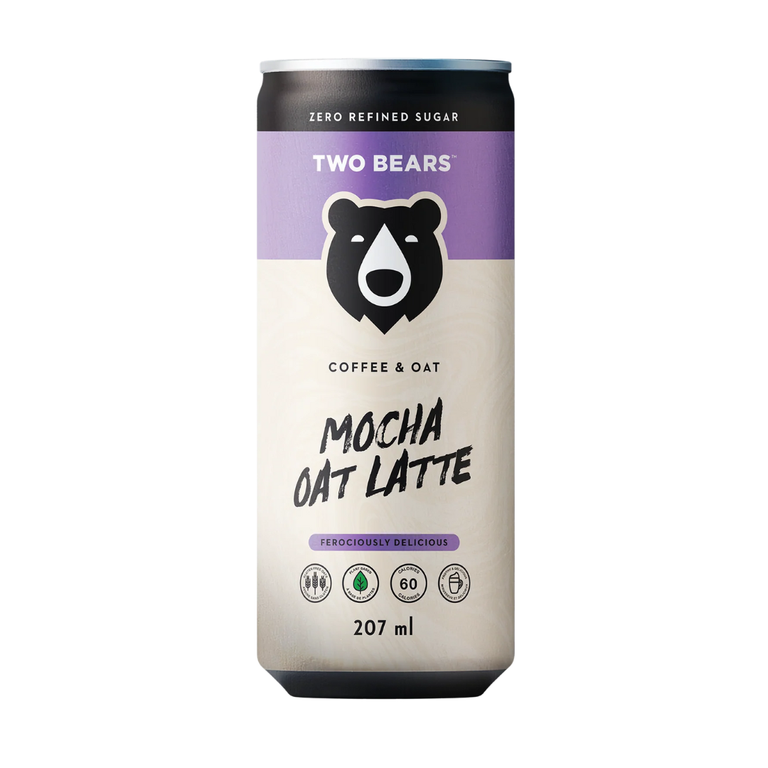 Two Bears - Frothed Mocha Oat Latte