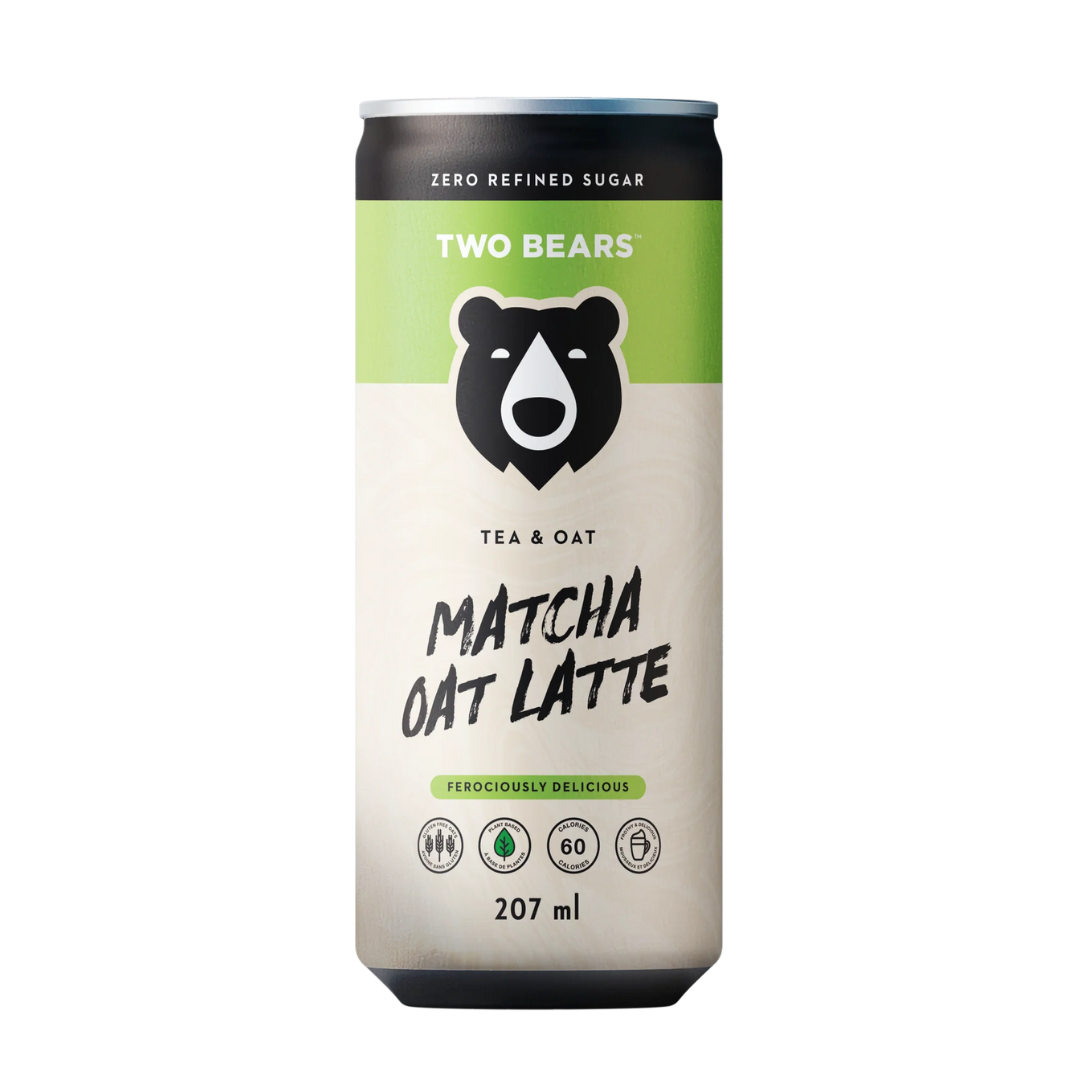 Two Bears - Frothed Matcha Oat Latte