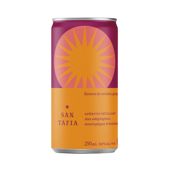 San Tafia - Cherry Bark & Ginger (adaptogens, nootropics and botanicals)