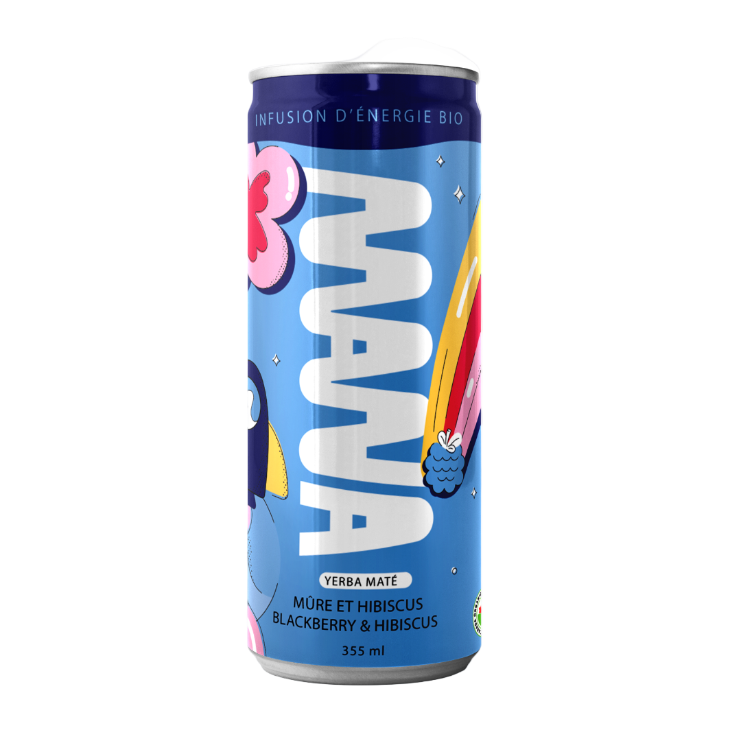 MANA Yerba Maté - Blackberry & Hibiscus