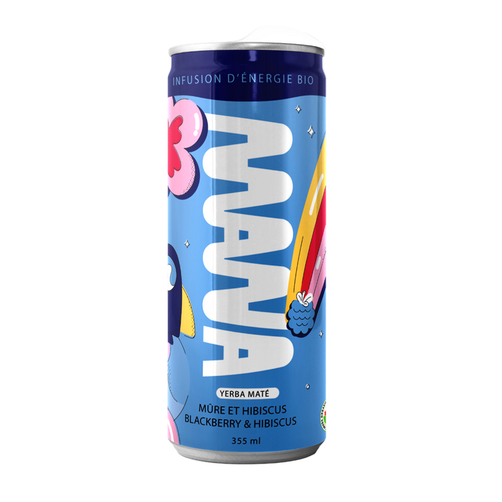 MANA Yerba Maté - Blackberry & Hibiscus
