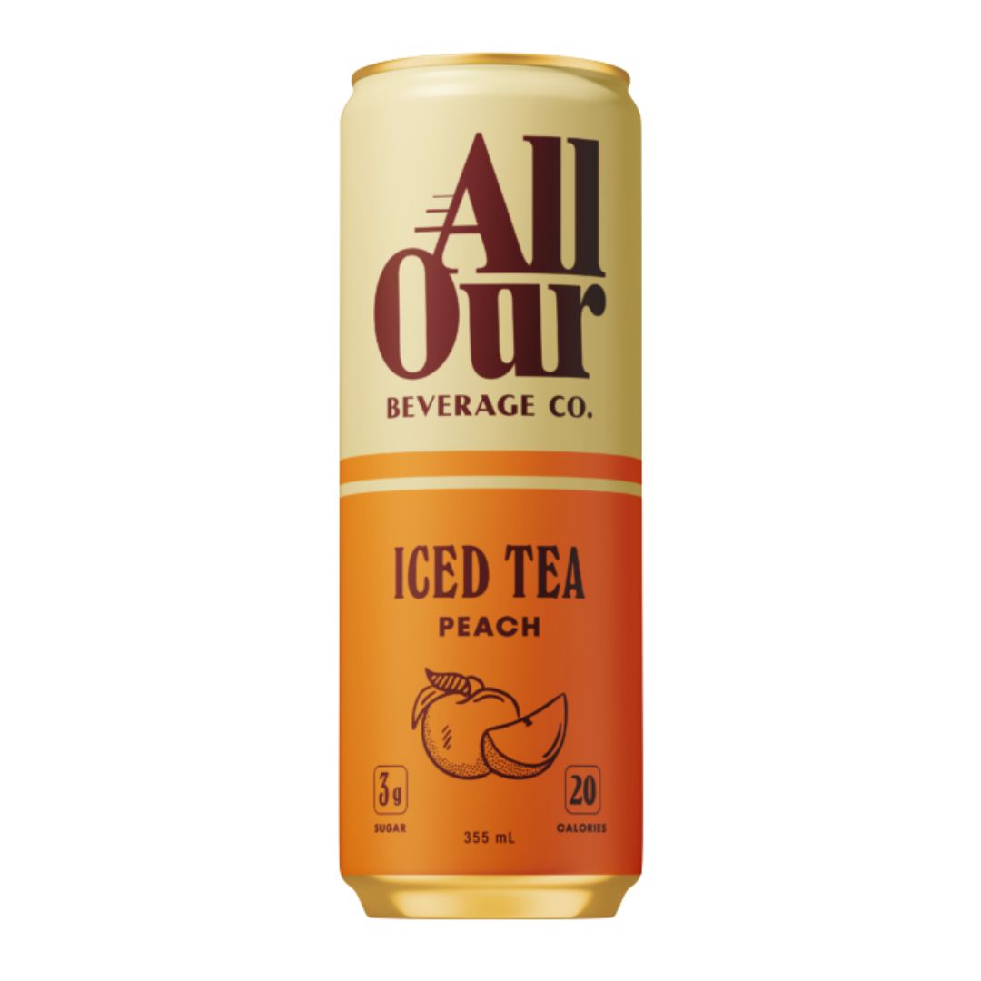 All Our - Low Sugar Peach Iced Tea