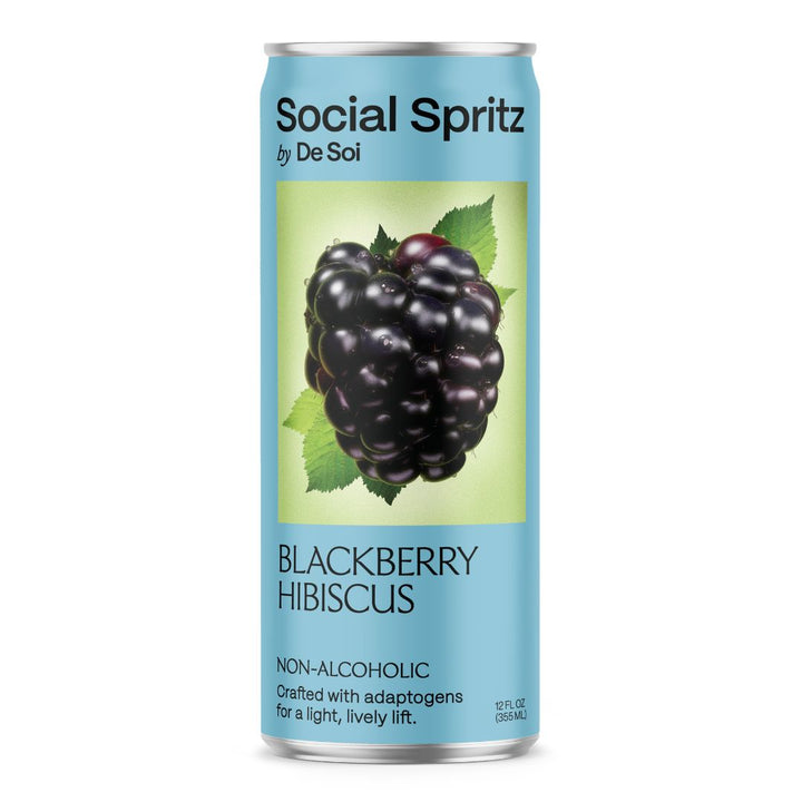 De Soi - Social Spritz - Blackberry Hibiscus