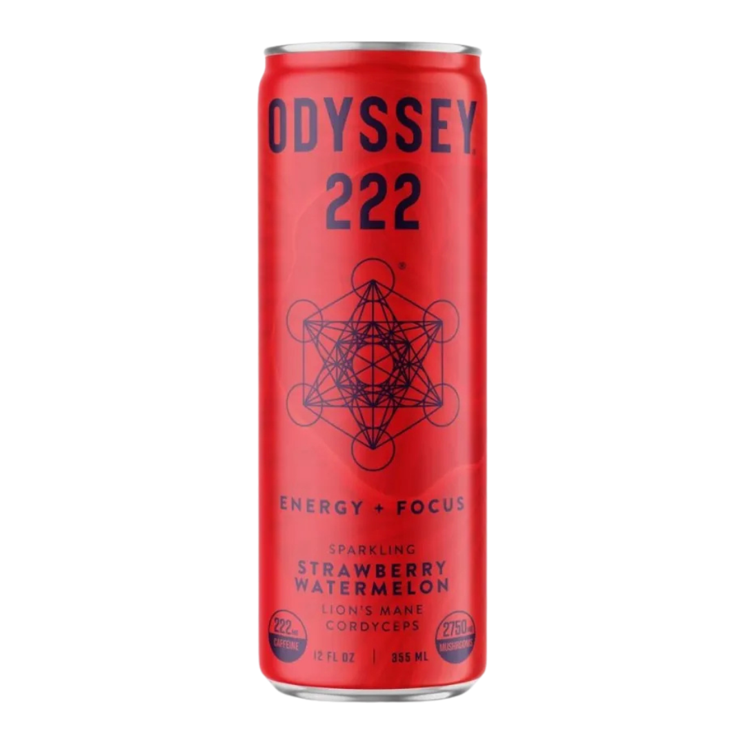 Odyssey Mushroom Elixir - Sparkling Strawberry Watermelon