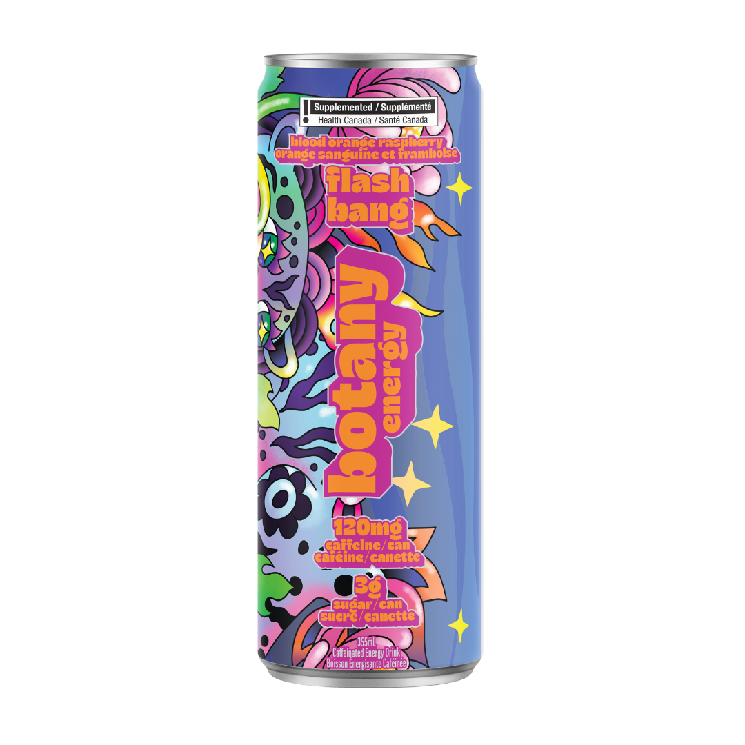 Collective Arts Natural Botany Energy Flash Bang Raspberry Blood Orange ...
