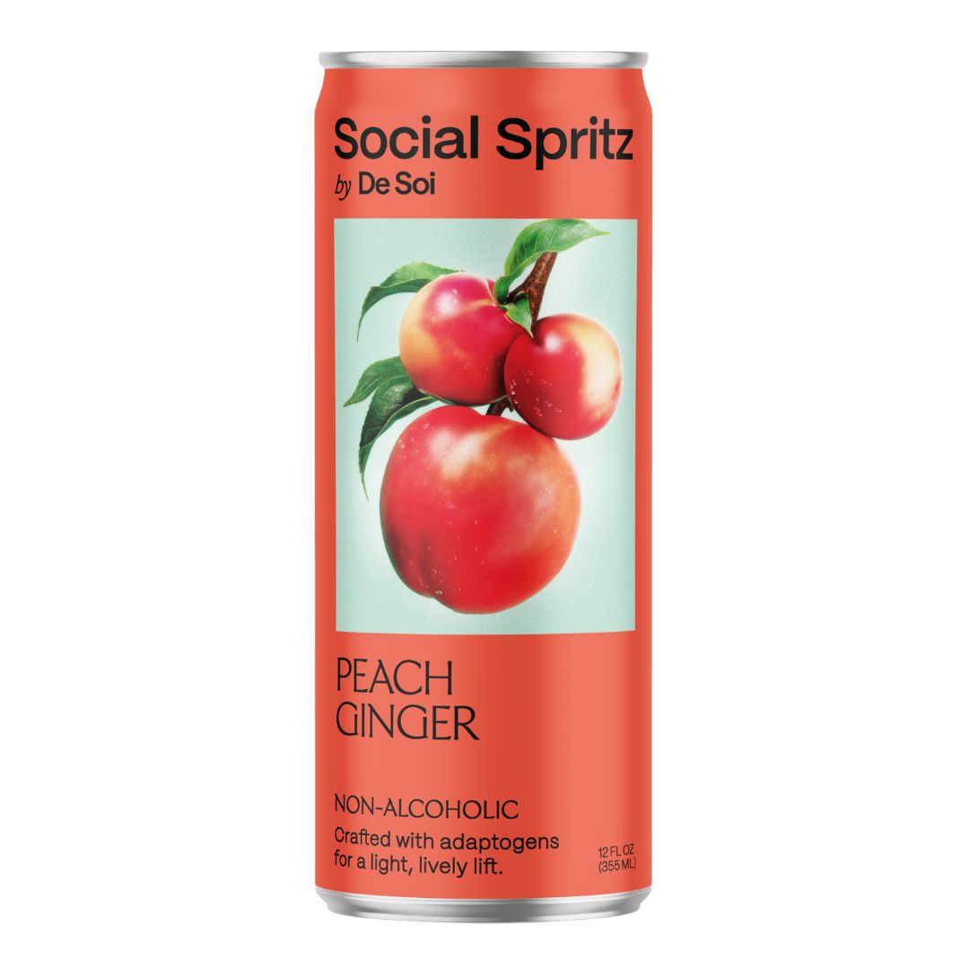 De Soi - Social Spritz - Peach Ginger