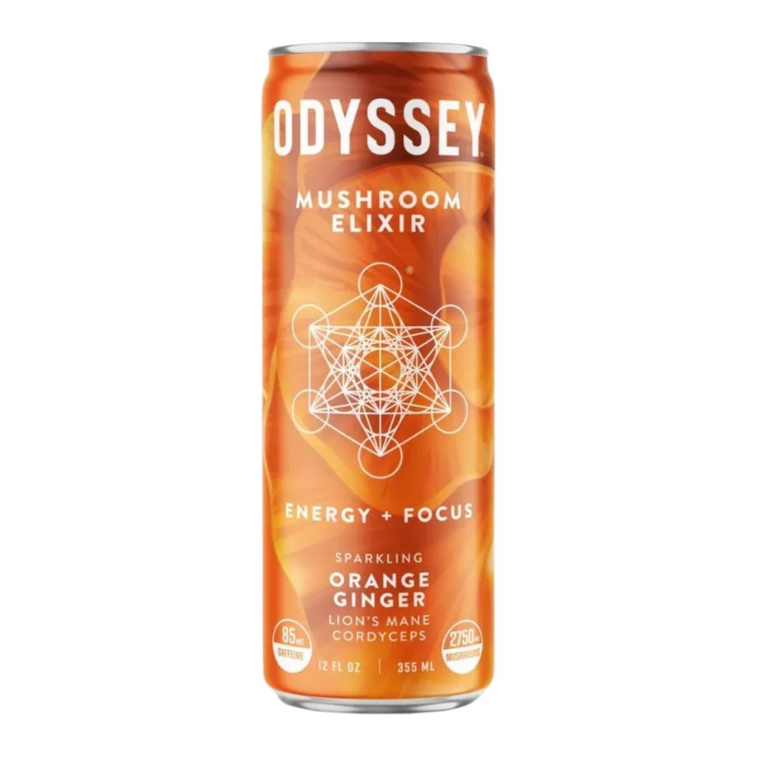 Odyssey Mushroom Elixir - Sparkling Orange Ginger