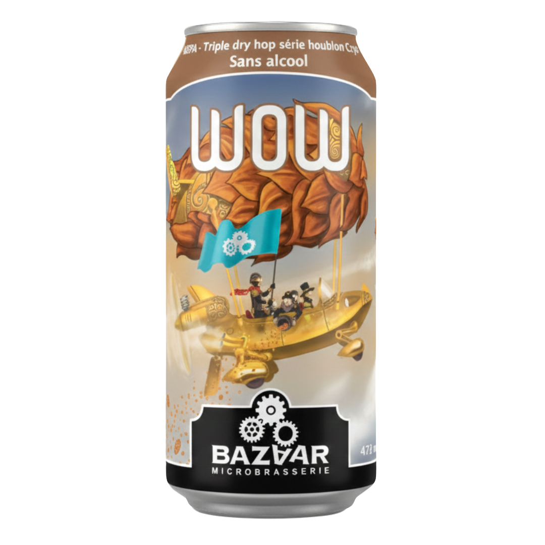 Bazaar - WOW - Triple Dry Hop Série Houblon Cryo - NEIPA