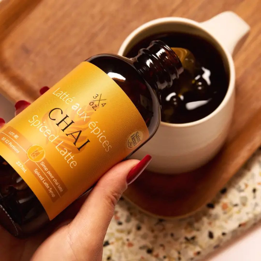 3/4 OZ - Chai Spiced Latte Syrup