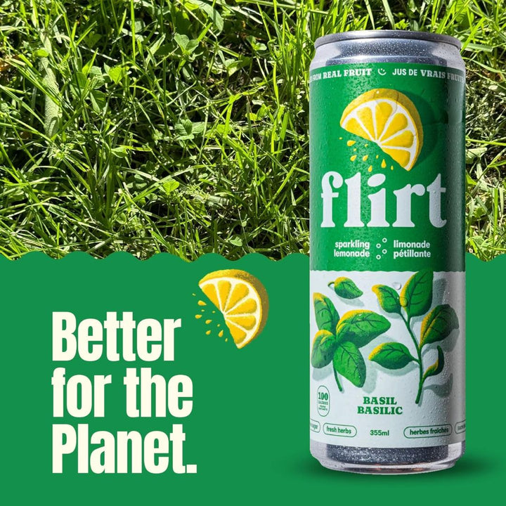Flirt - Basil Sparkling Lemonade