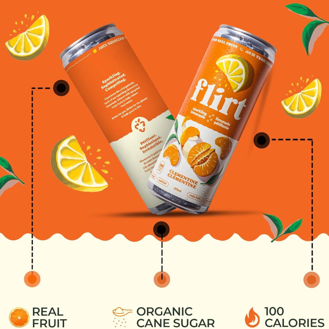 Flirt - Clementine Sparkling Lemonade