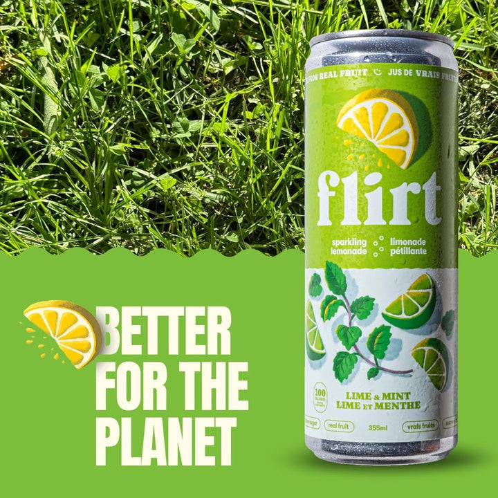 Flirt - Lime & Mint Sparkling Lemonade