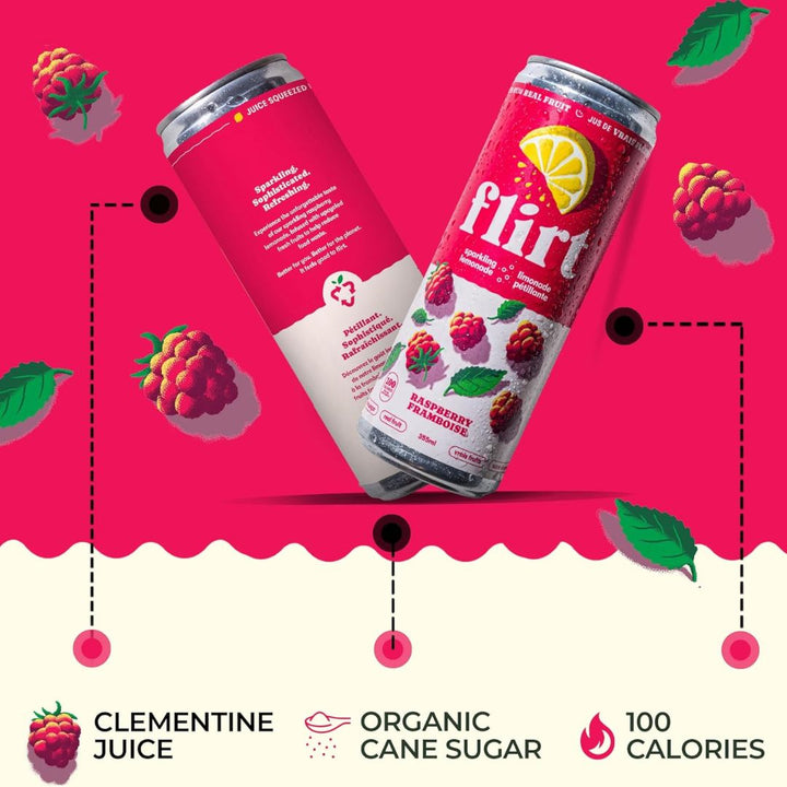 Flirt - Raspberry Sparkling Lemonade