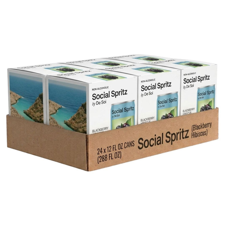 De Soi - Social Spritz - Blackberry Hibiscus