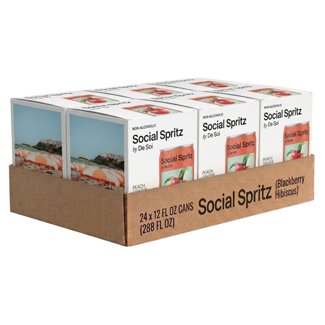 De Soi - Social Spritz - Peach Ginger