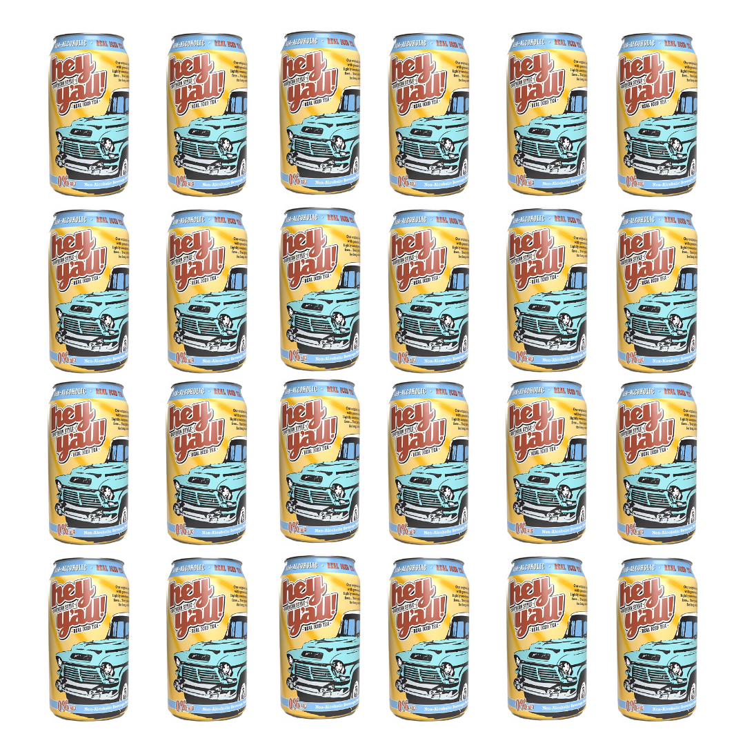 Hey Y'all - Real Iced Tea - Non-Alcoholic Iced Tea