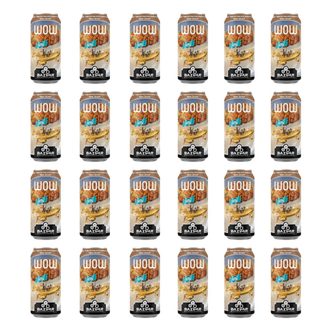 Bazaar - WOW - Triple Dry Hop Série Houblon Cryo - NEIPA