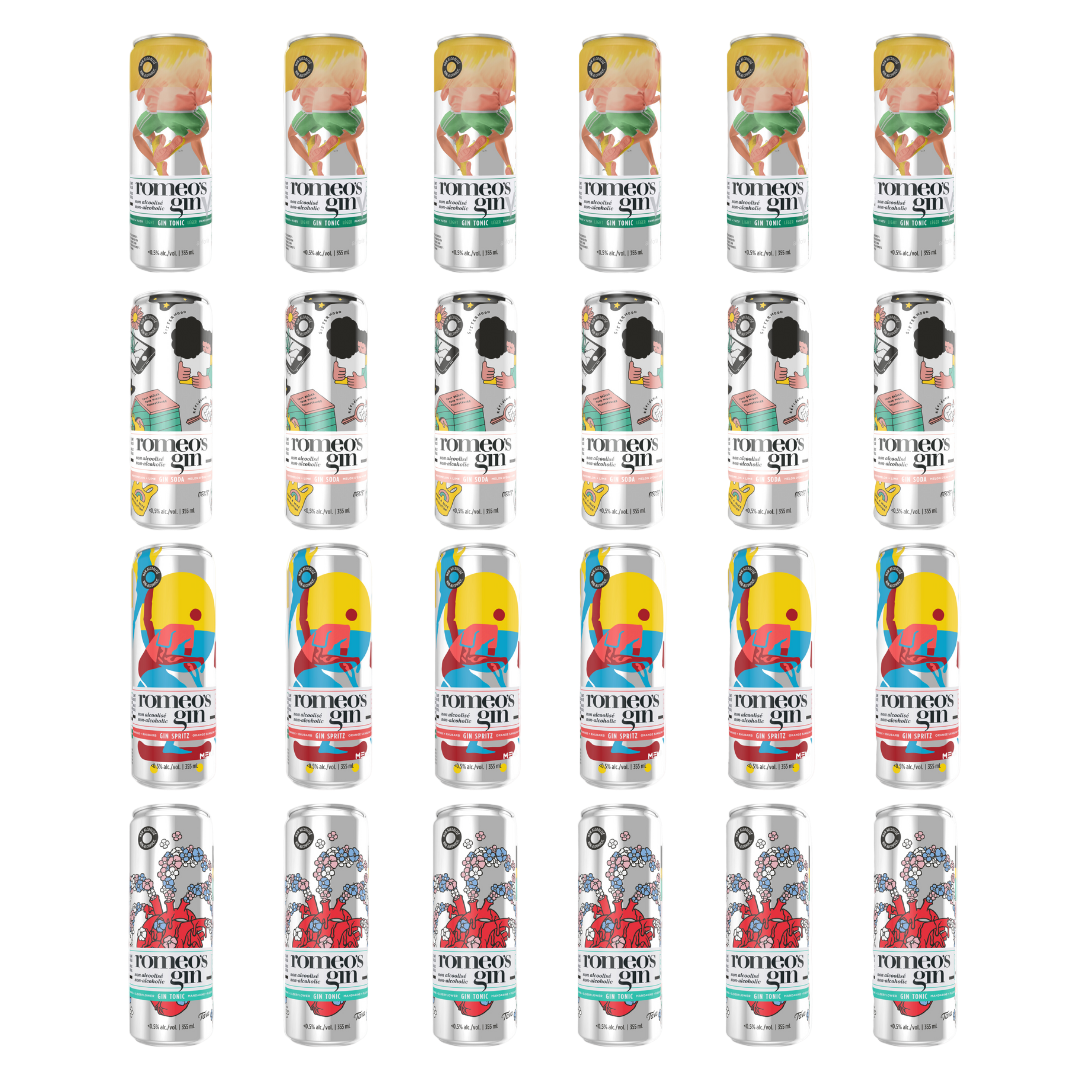 Romeo's Gin - Mix Pack (8 Pack)