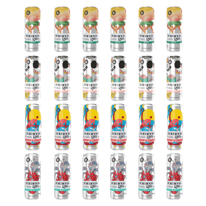 Romeo's Gin - Mix Pack (8 Pack)