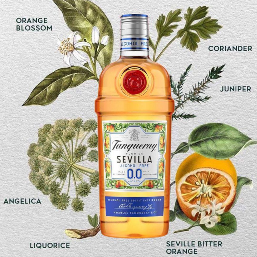 Tanqueray 0.0 - Flor de Sevilla - Gin