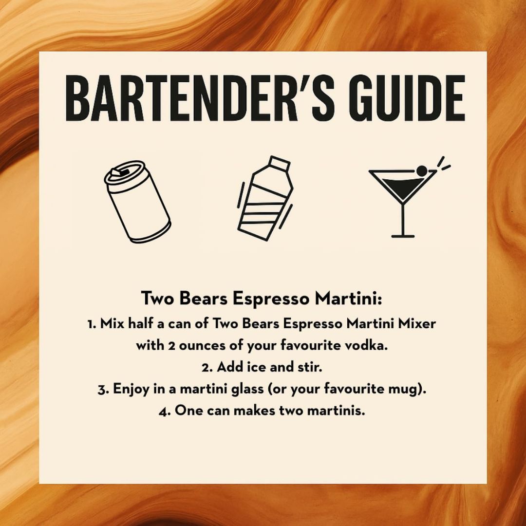 Two Bears - Espresso Martini Mixer