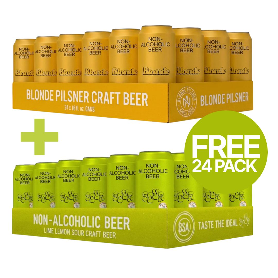 BSA - Blonde Pilsner + FREE BSA Lime Lemon Sour 24 Pack