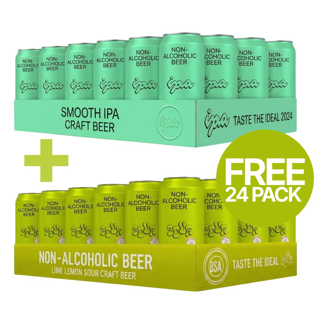 BSA - IPA - Smooth IPA + FREE BSA Lime Lemon Sour 24 Pack