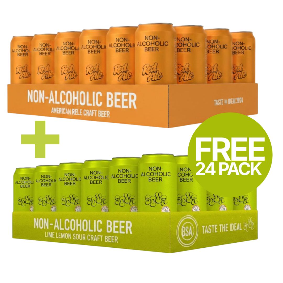 BSA - American Red Ale + FREE BSA Lime Lemon Sour 24 Pack
