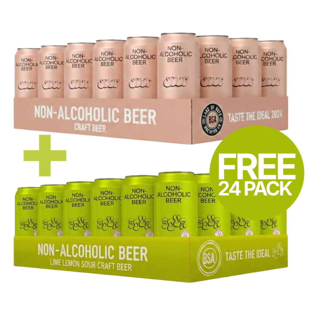 BSA - Tropical Sour + FREE BSA Lime Lemon Sour24 Pack
