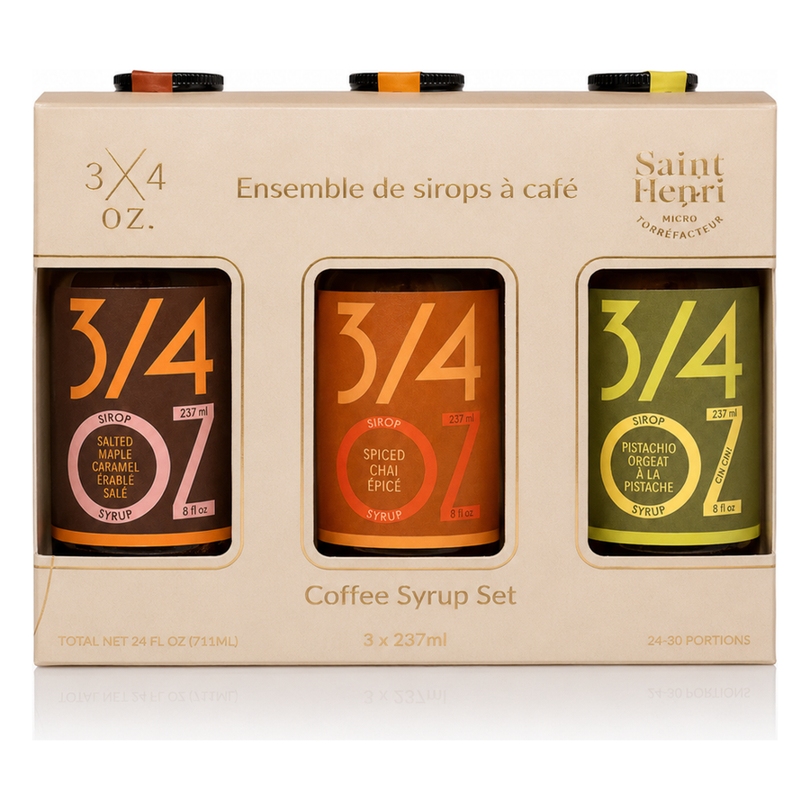 3/4 OZ - Coffee Syrup Set