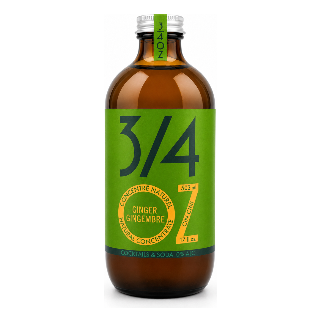 3/4 OZ - Ginger Ale Concentrate 503 ml bottle