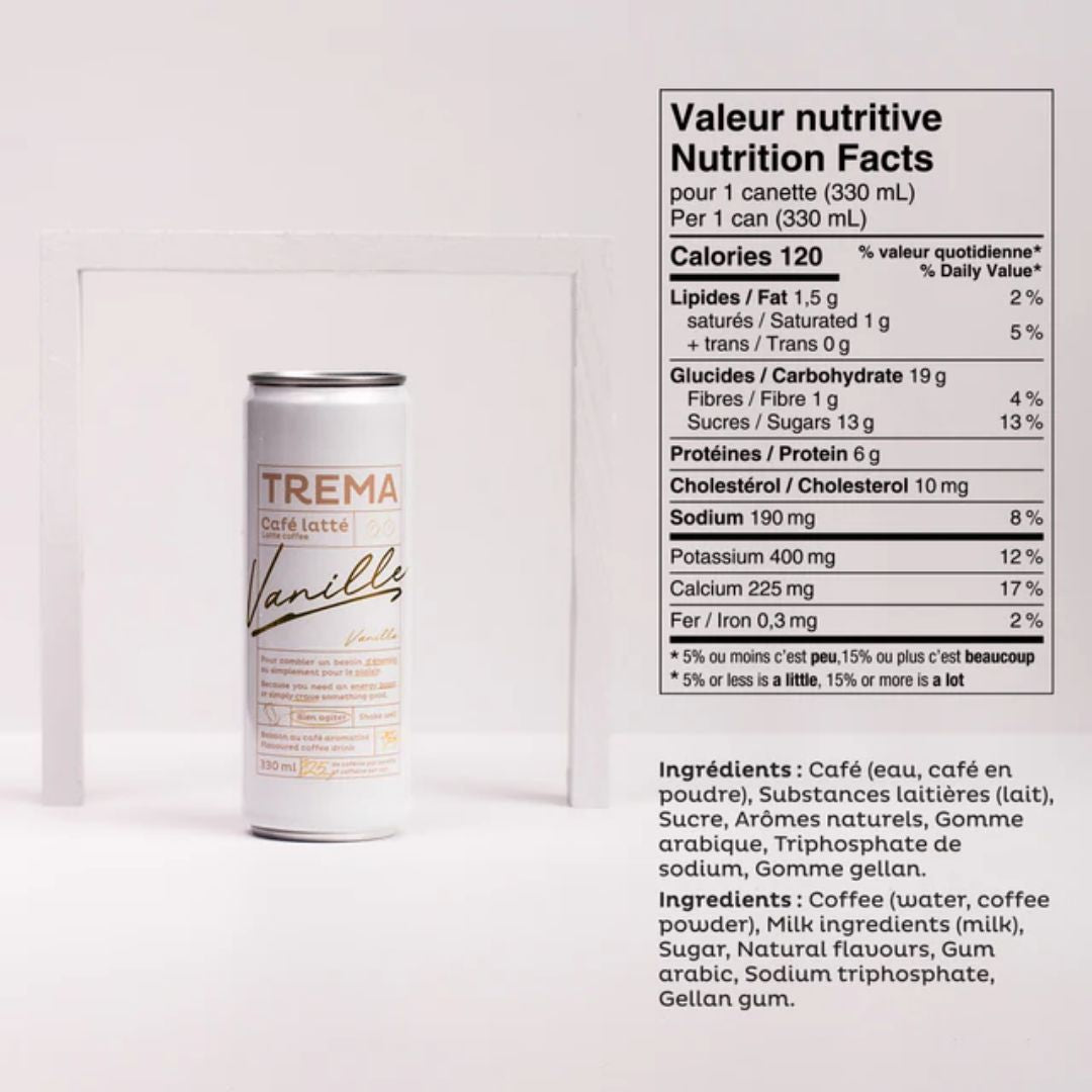 Trema Cafe - Latte Vanilla