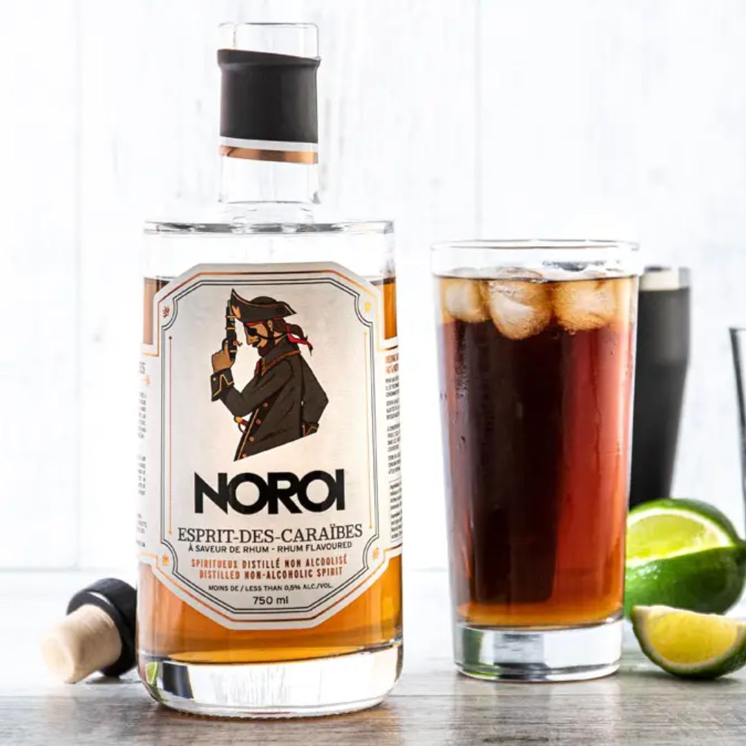 ウイスキー nory NOROI Non-Alcoholic Esprit Des Caraïbes Rum - Upside Drinks - Free