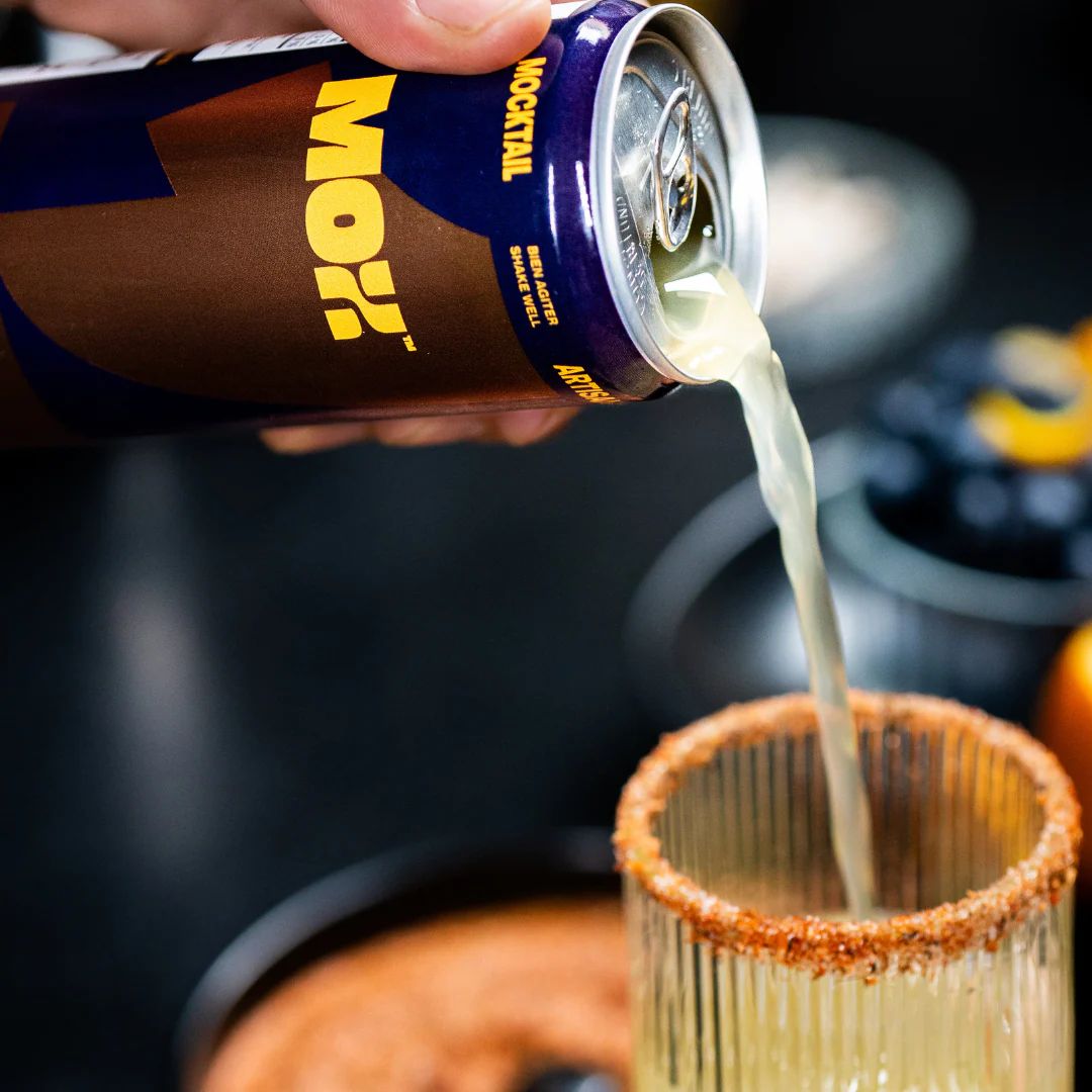 Mox Mocktails - Mox 1 - Spiced Rum Mango Lavender