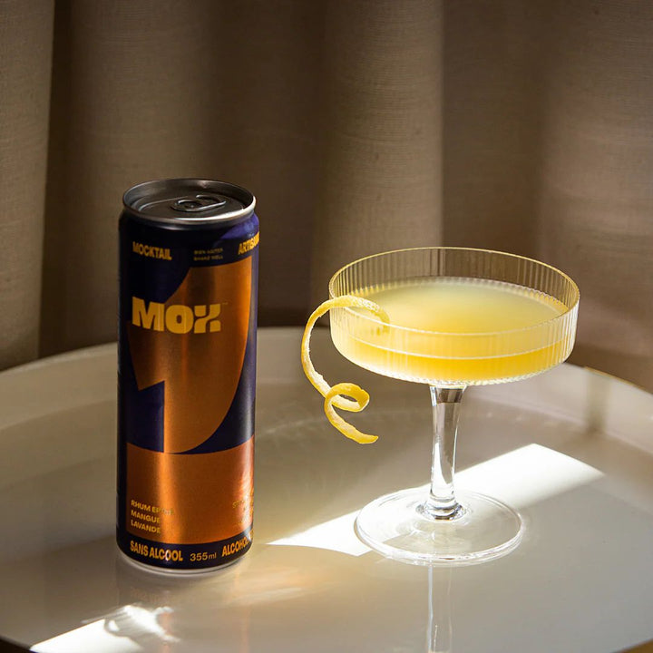 Mox Mocktails - Mox 1 - Spiced Rum Mango Lavender