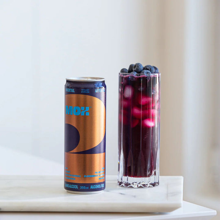 Mox Mocktails - Mox 2 - Gin Blueberry