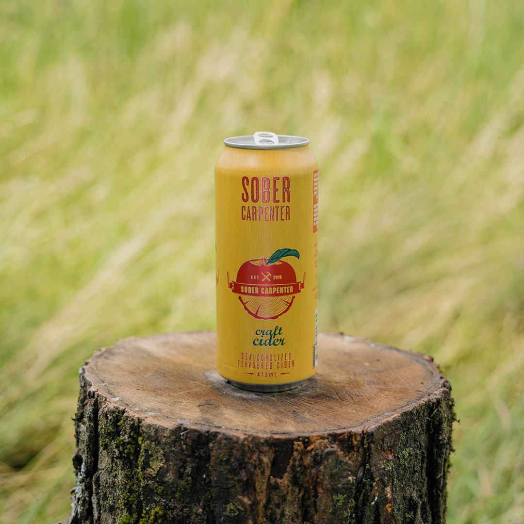 Sober Carpenter Non-Alcoholic Craft Cider - Upside Drinks - Free