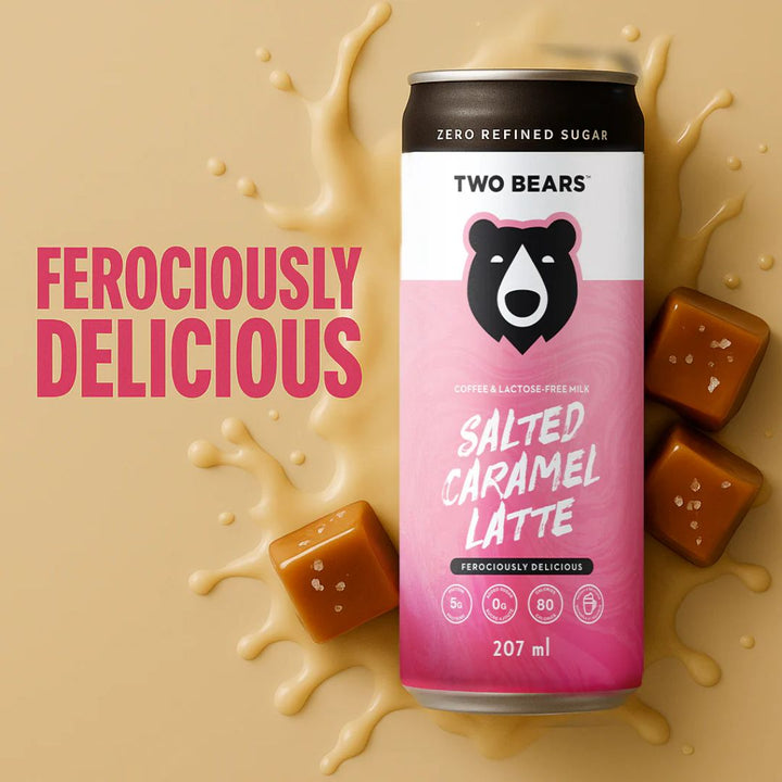 Two Bears - Lactose-Free Dairy Salted Caramel Latte