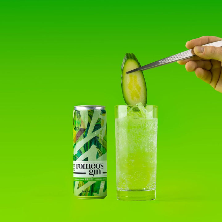 Romeo's Gin - Cucumber + Lemon - Gin Fizz