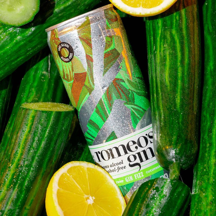 Romeo's Gin - Cucumber + Lemon - Gin Fizz