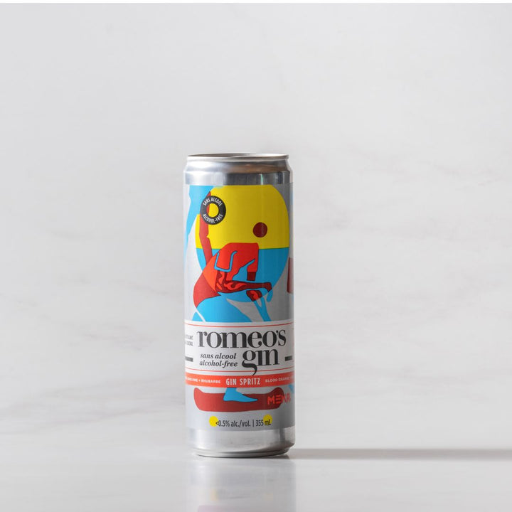 Romeo's Gin - Blood Orange + Rhubarb - Gin Spritz