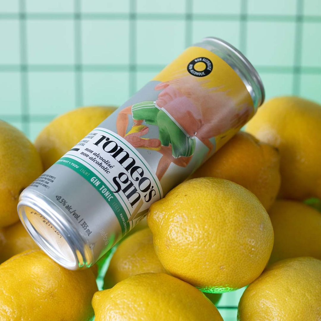 Romeo's Gin - Pink Grapefruit + Yuzu - Light Gin Tonic