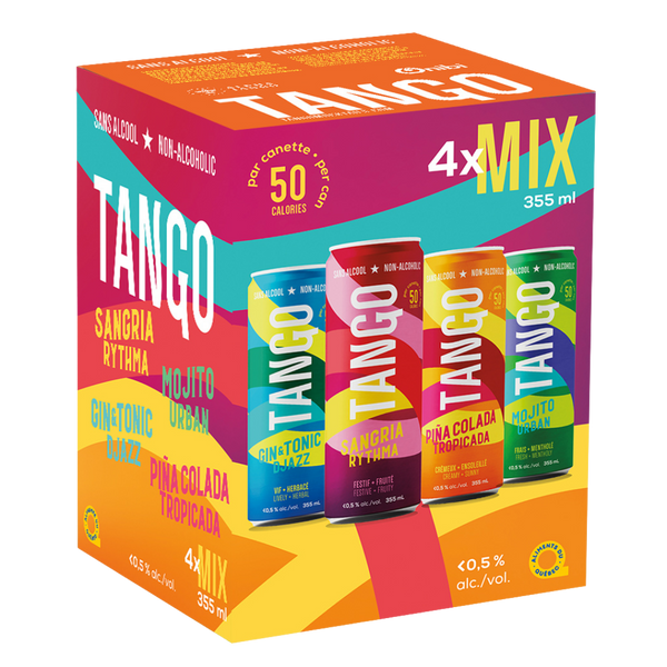 Tango Mocktails Non-Alcoholic Mix Pack - Upside Drinks - Free Shipping