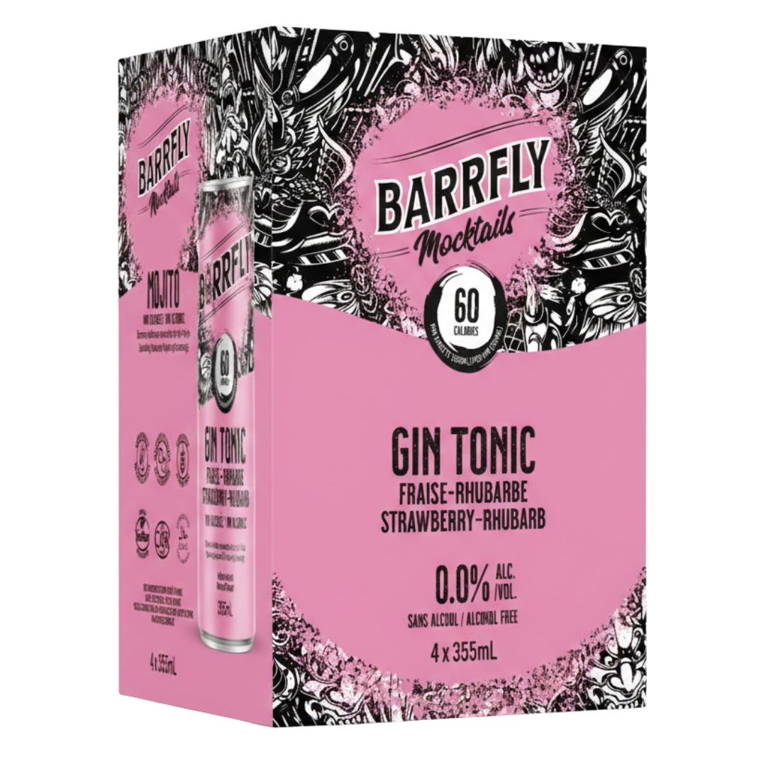 Barrfly - Strawberry Rhubarb Gin & Tonic