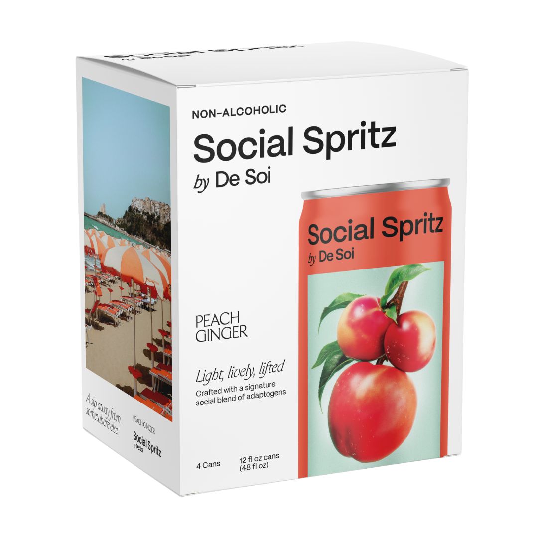 De Soi - Social Spritz - Peach Ginger