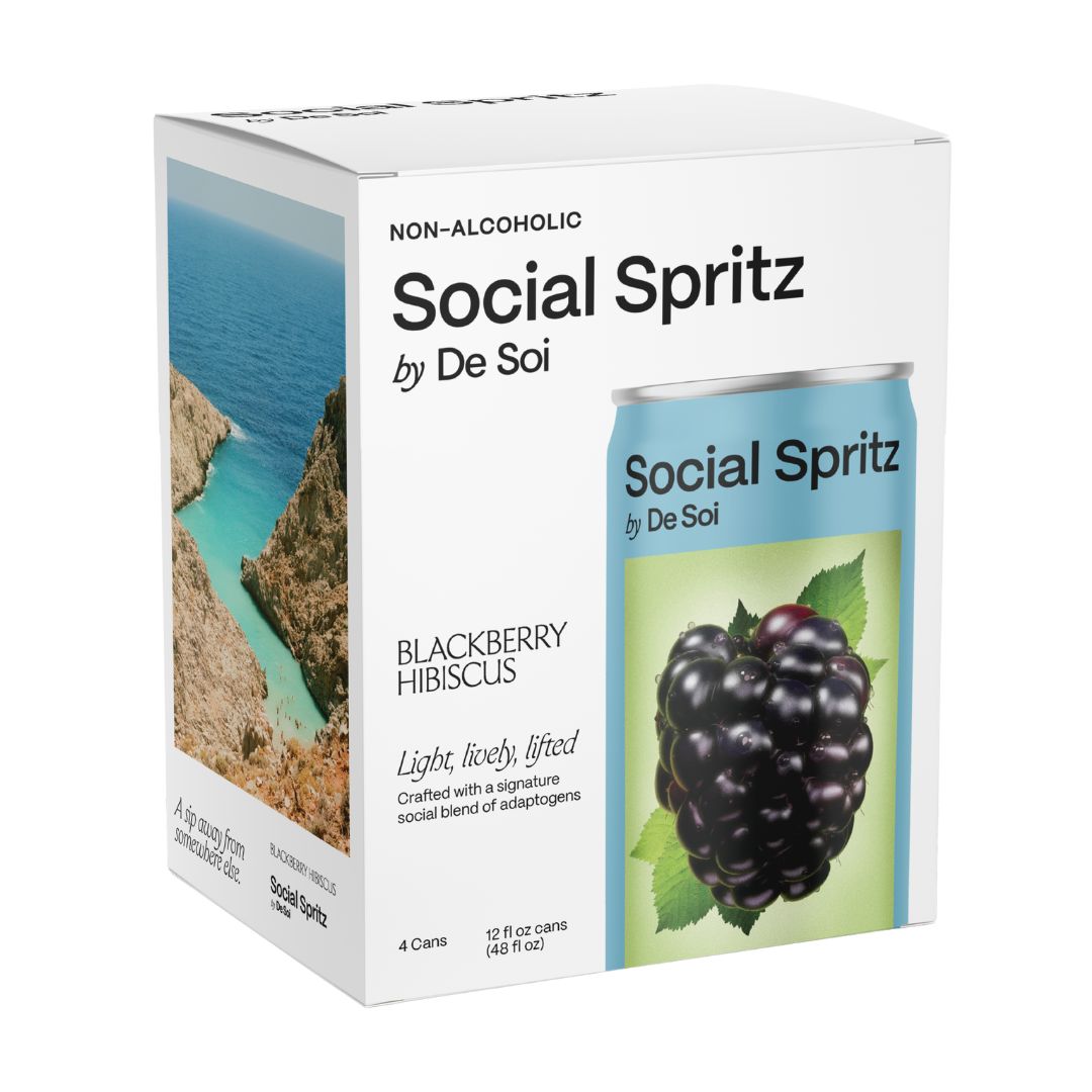De Soi - Social Spritz - Blackberry Hibiscus