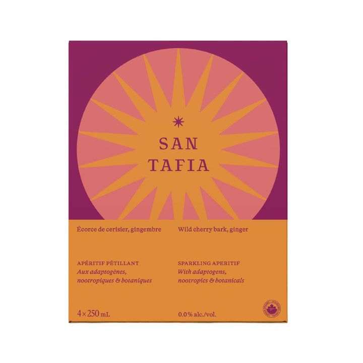 San Tafia - Cherry Bark & Ginger (adaptogens, nootropics and botanicals)