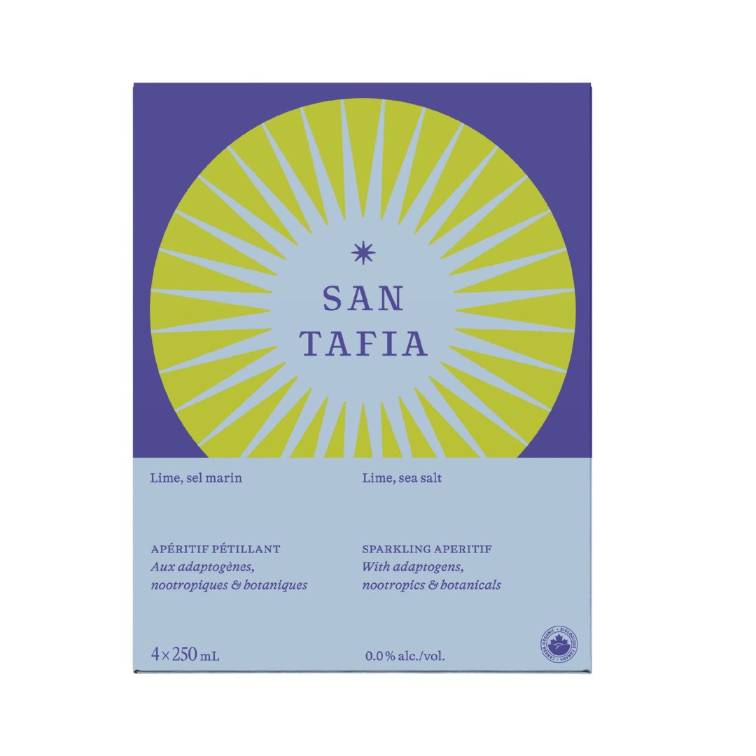 San Tafia - Lime & Sea Salt with adaptogens, nootropics and botanicals
