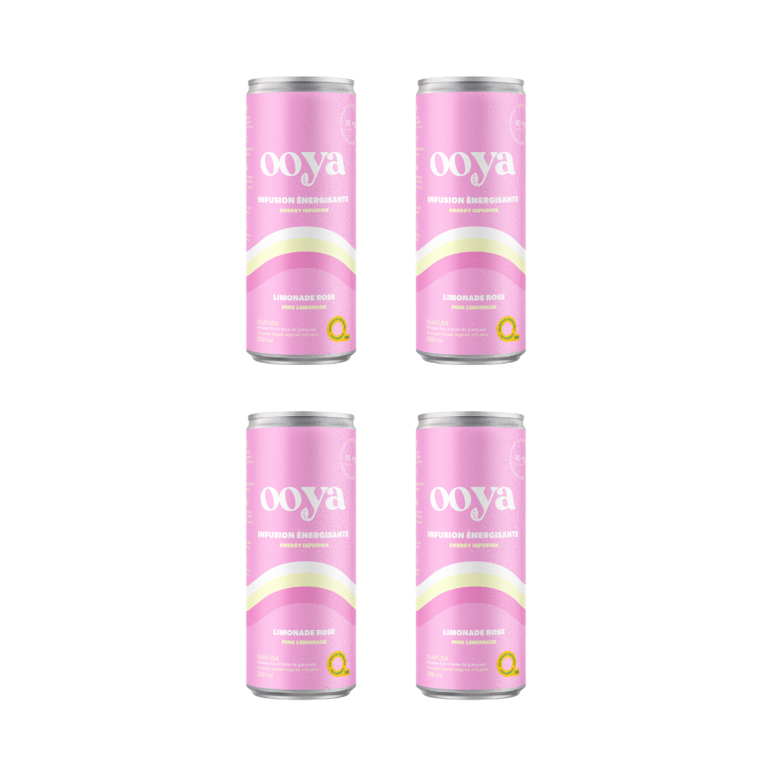 OOYA - Pink Lemonade - Natural Energy Drink *Limited Edition*